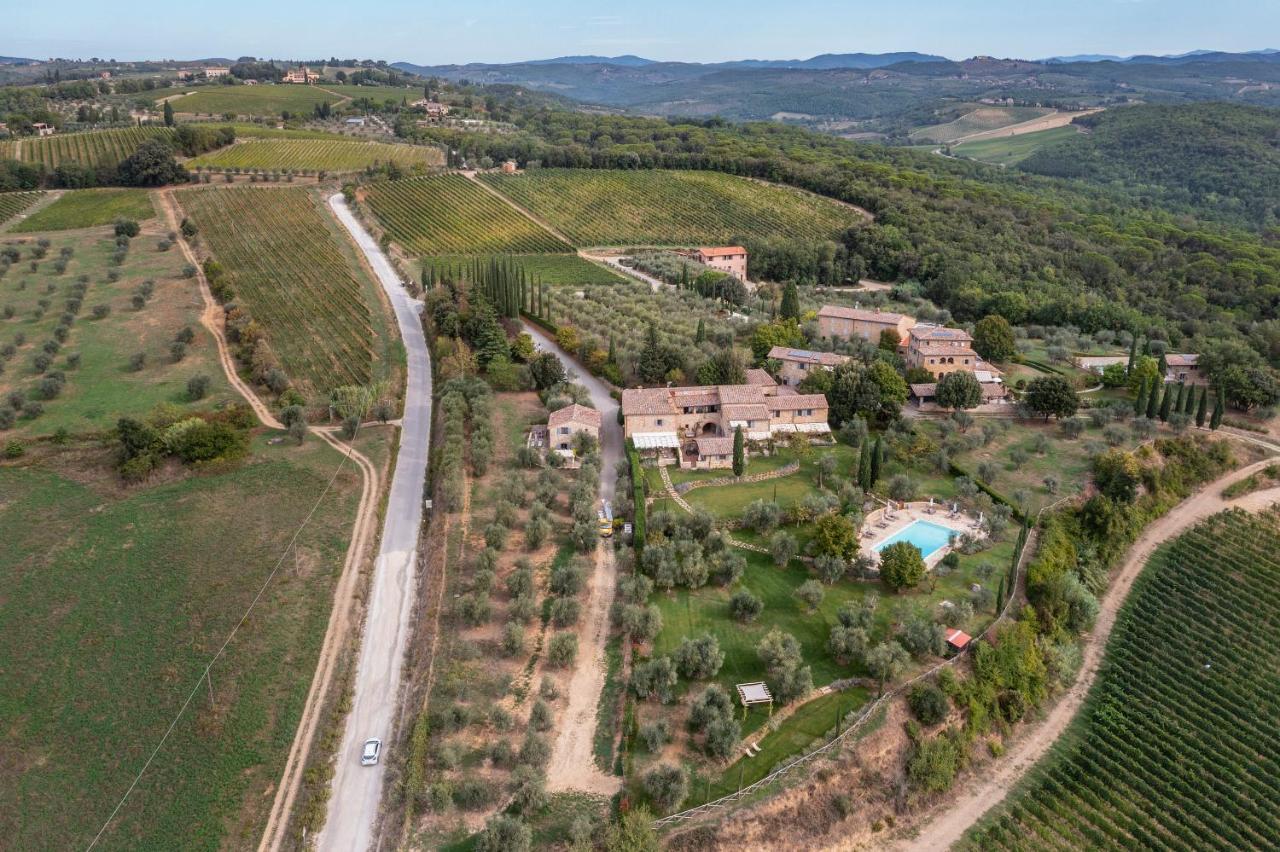 Vila Borgo Argiano Castelnuovo Berardenga Exteriér fotografie