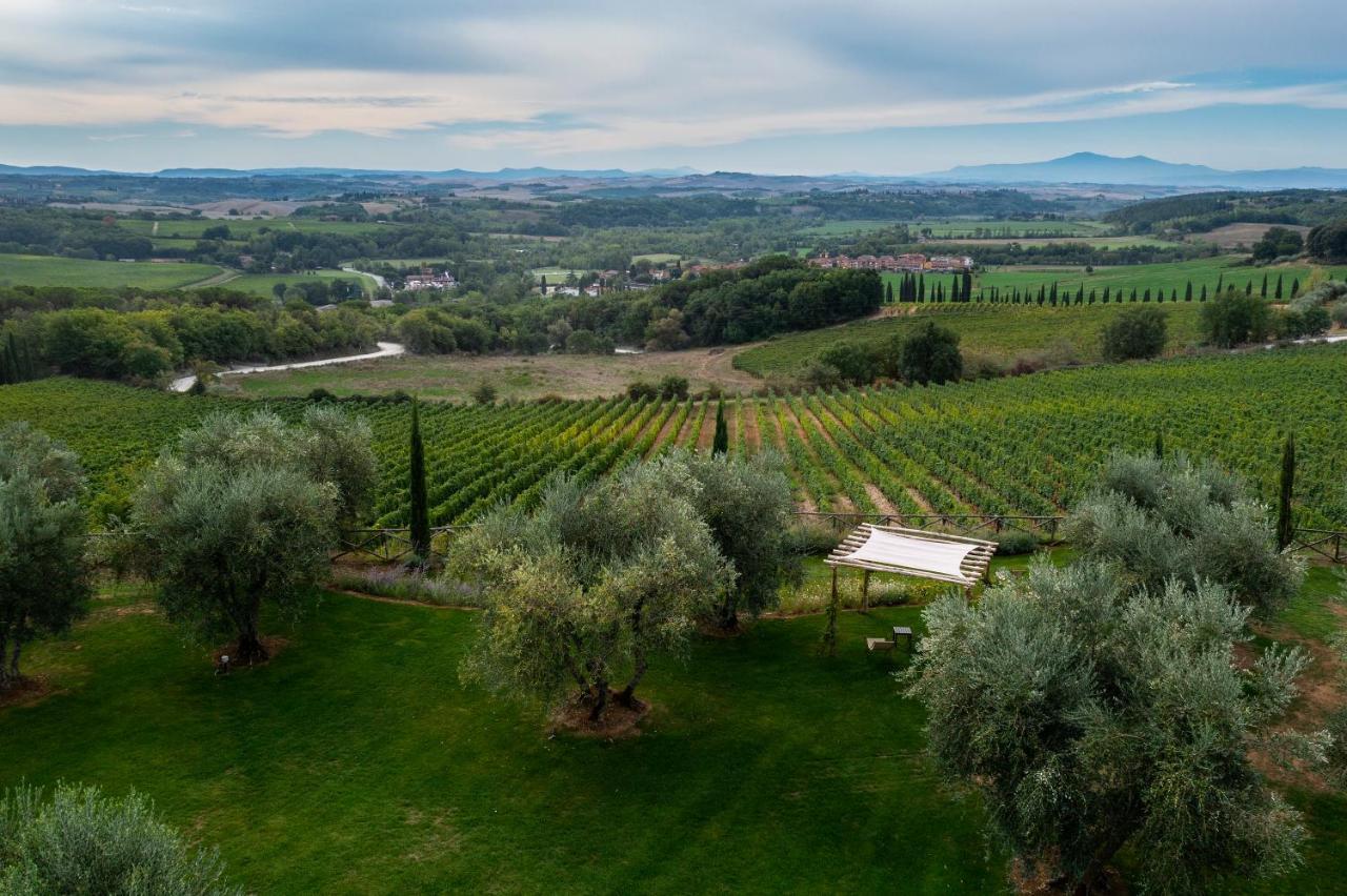 Vila Borgo Argiano Castelnuovo Berardenga Exteriér fotografie