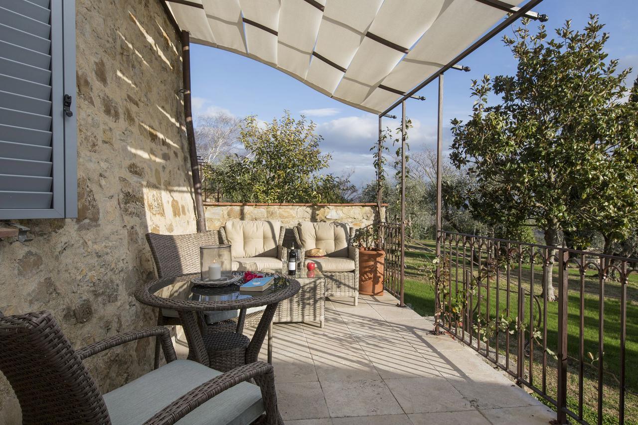 Vila Borgo Argiano Castelnuovo Berardenga Exteriér fotografie