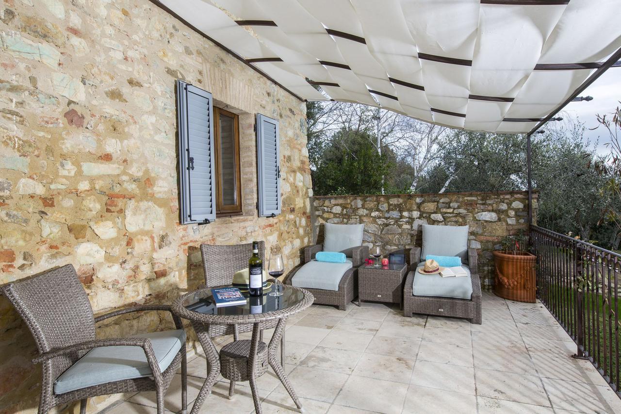 Vila Borgo Argiano Castelnuovo Berardenga Exteriér fotografie