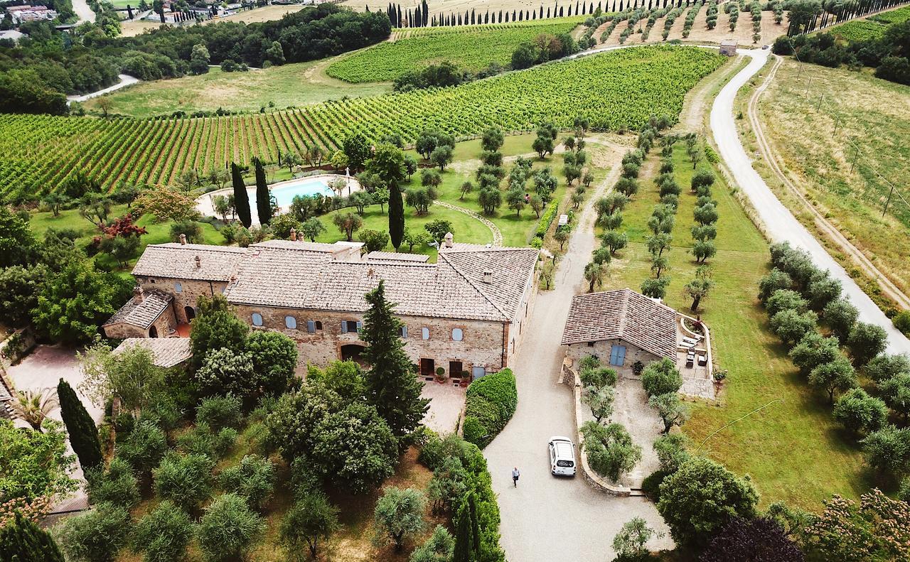 Vila Borgo Argiano Castelnuovo Berardenga Exteriér fotografie